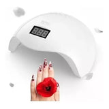 Lampara Uv-led Uñas Sun 5gel Profesional Secado Rapido 48w