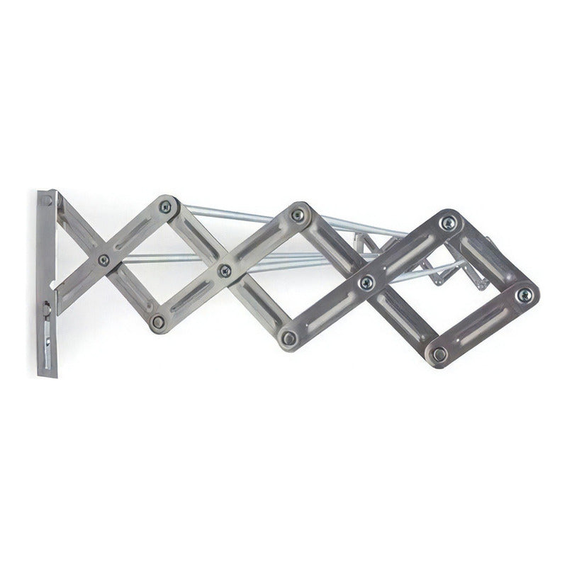 Tendedero De Pared Mor Plegable En Aluminio 8.4 Mts De Ropa