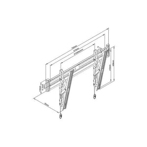 Soporte North Bayou Nbc3-t De Pared Para Tv/monitor De 40  A