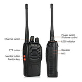 Set De 6 Radios Baofeng Bf-888s Walkie Talkie Inmediato