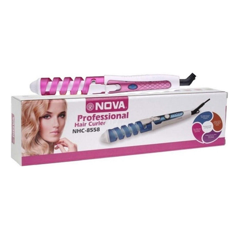 Pinza Rizador Encrespador Ondulador Curl Espiral Nova 8558 110v