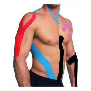 Rollo De Cinta Kinesiologica Neuromuscular Kinesiotape Color Colores