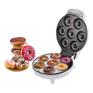 Mini Máquina De Rosquillas Hace 7 Rosquillas De Color Blanco Para Repostería De 110 V