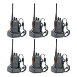 Set De 6 Radios Baofeng Bf-888s Walkie Talkie Inmediato