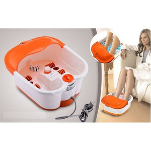 Spa Hidromasaje De Pies Infrarrojo Pedicure Baño Burbujas. C Color Blanco/naranja 110v/220v