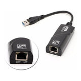 Adaptador Ethernet Usb 3.0 Para Rede Rj45 Lan Dacar