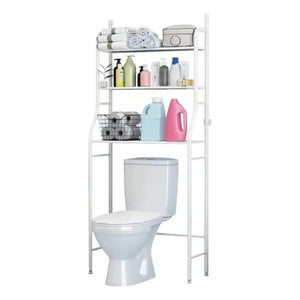 Organizador De Baño Estantería Mueble Ahorrador Espacio One Pixel Color Blanco