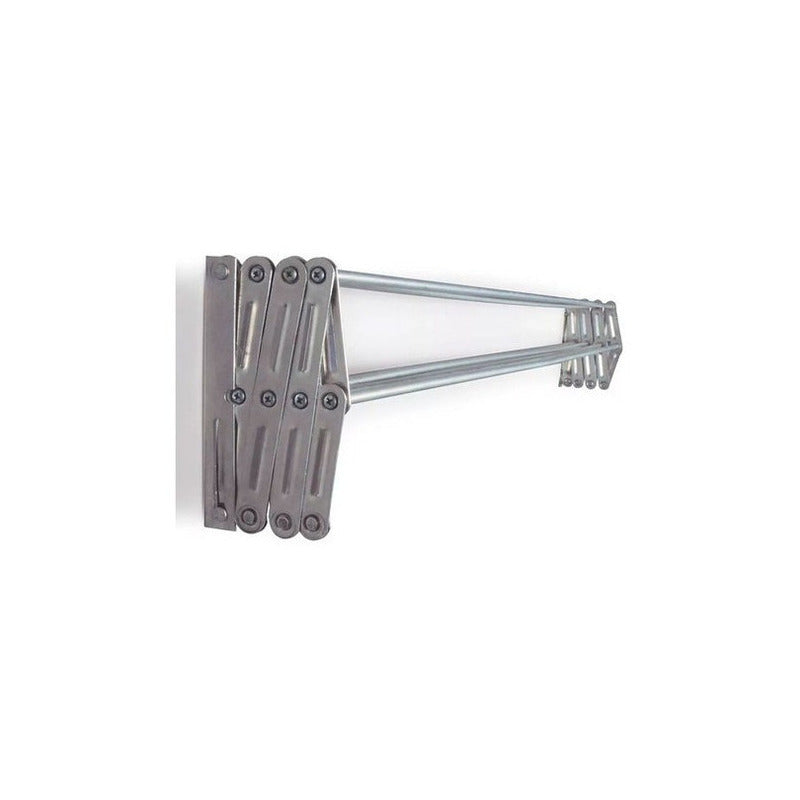 Tendedero De Pared Mor Plegable En Aluminio 8.4 Mts De Ropa