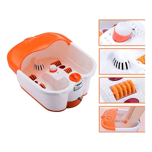 Spa Hidromasaje De Pies Infrarrojo Pedicure Baño Burbujas. C Color Blanco/naranja 110v/220v