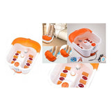 Spa Hidromasaje De Pies Infrarrojo Pedicure Baño Burbujas. C Color Blanco/naranja 110v/220v