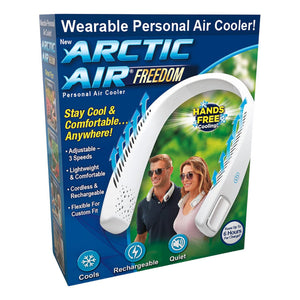 Aire Acondicionado De Cuello Ventilador Portátil Air Freedom Color Blanco