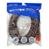 Cable Hdmi 1.8 Metros Mallado Alta Resistencia Doble Filtro