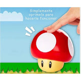 Lampara Hongo Mushroom 3d Luz De Noche Recargable Con Sonido